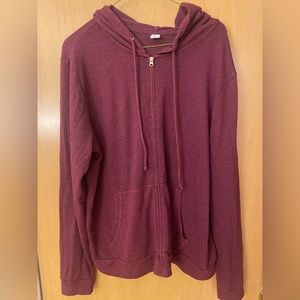 old navy zip up sweater